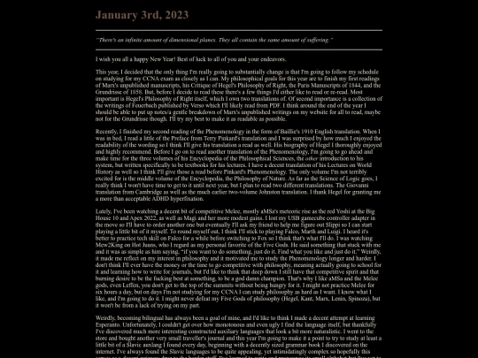 journal/january323 screenshot