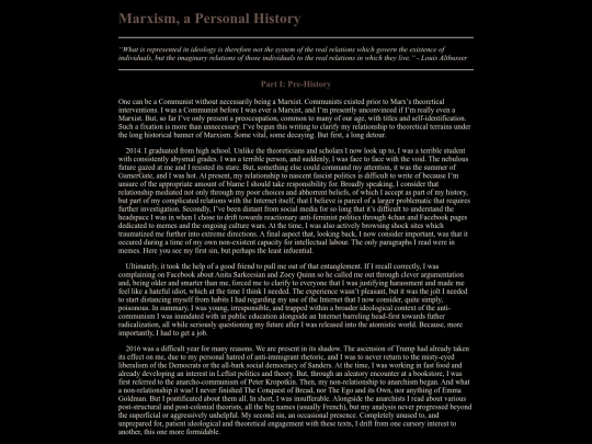 journal/marxismapersonal screenshot