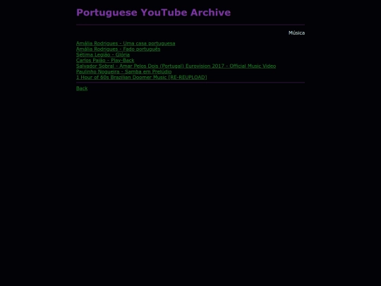 journal/portuguesearchive screenshot