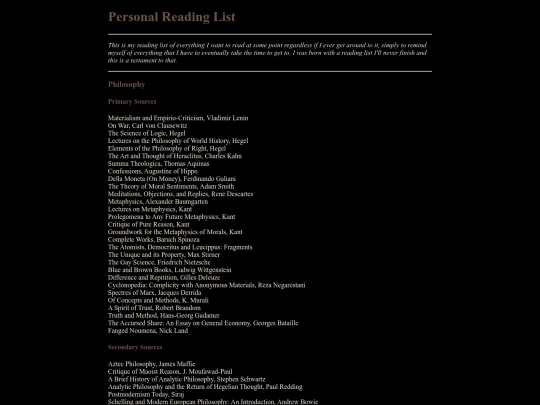 journal/readinglist screenshot