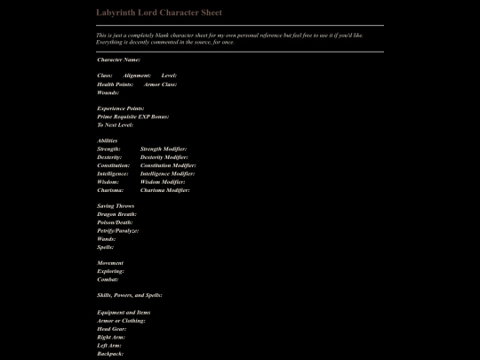 labyrinth/labyrinthbcs screenshot