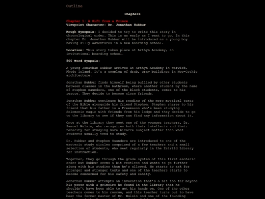 liber505/outline screenshot
