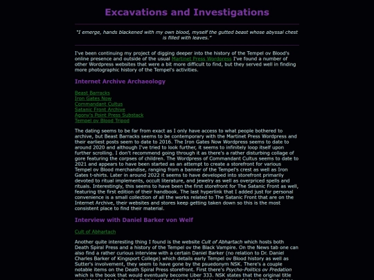 liber909/excavations screenshot