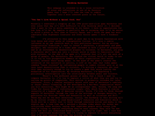 libercertaminis/thinkingharvester screenshot
