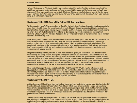 struggle/notes screenshot