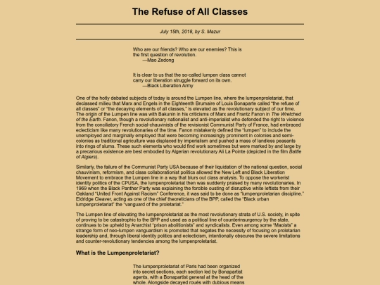 struggle/refuseofallclasses screenshot