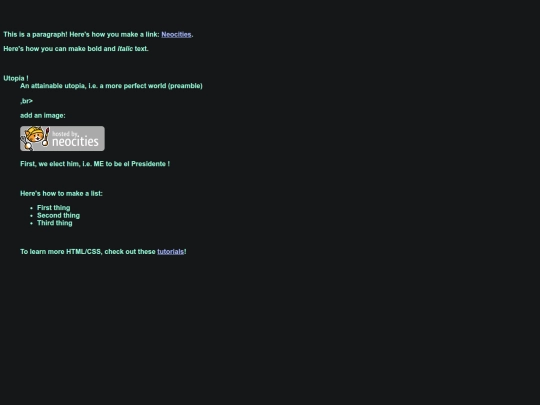 utopia screenshot
