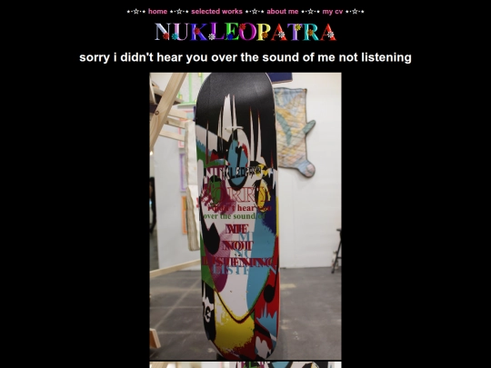 works/sorry screenshot