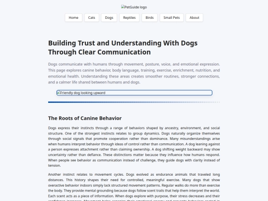 dogs screenshot