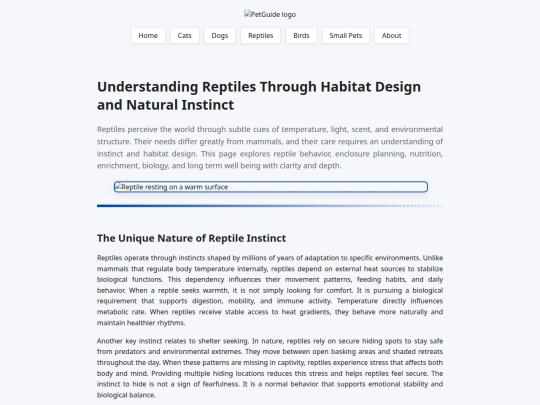 reptiles screenshot
