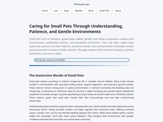 small-pets screenshot