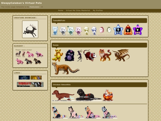 virtual-pets/sanctuary screenshot