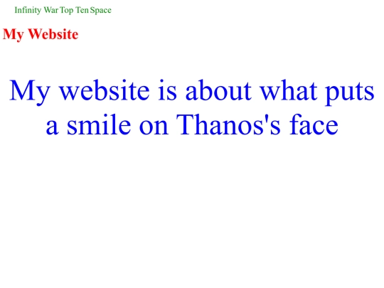 weblinking screenshot