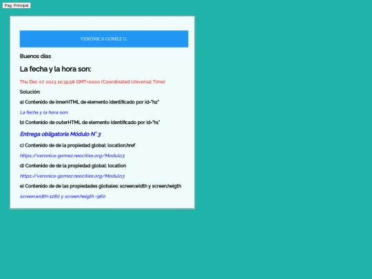 Modulo3 screenshot