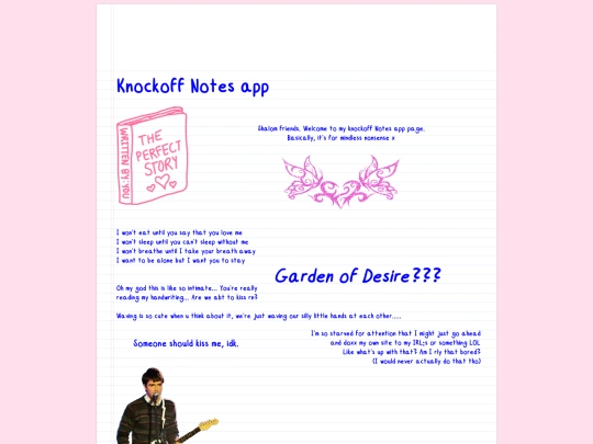 Pages/General/notes screenshot