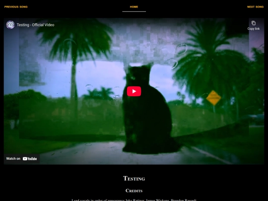 testing screenshot
