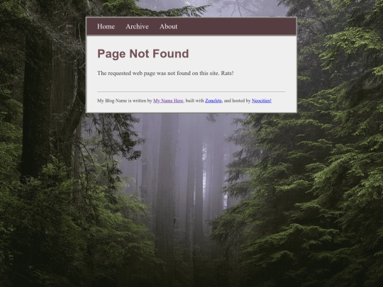 not_found screenshot