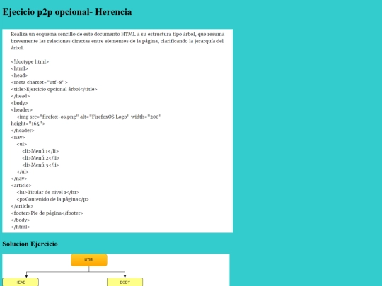 Curso HTML/Ejercicio p2p Opcional screenshot