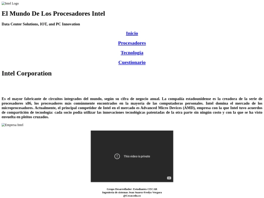 pagina Namuel/index2 screenshot