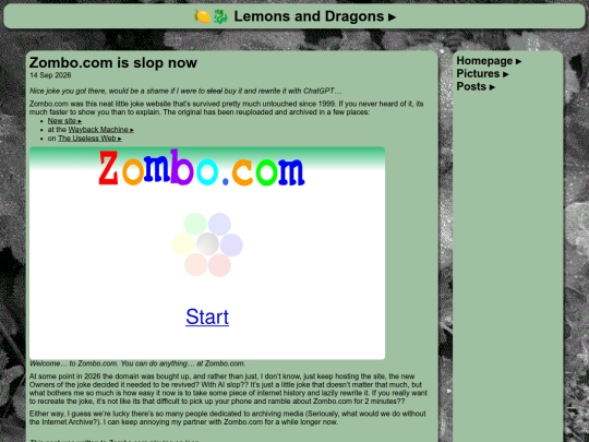 blog/zombo-com-is-slop-now screenshot