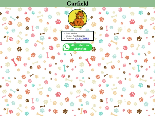 pets/garfield/info screenshot