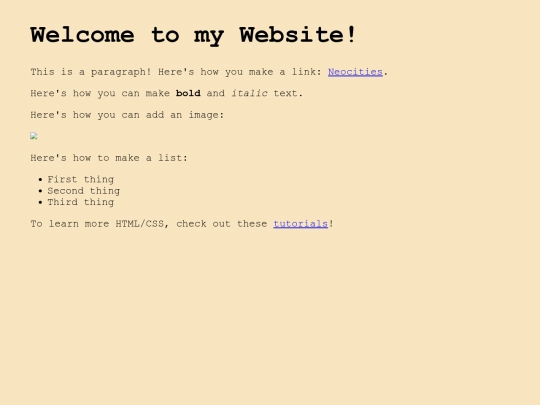test screenshot