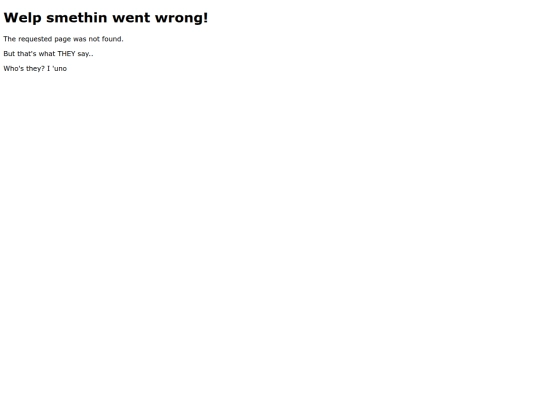 not_found screenshot