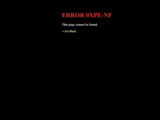 not_found screenshot