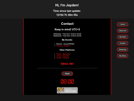 contact screenshot