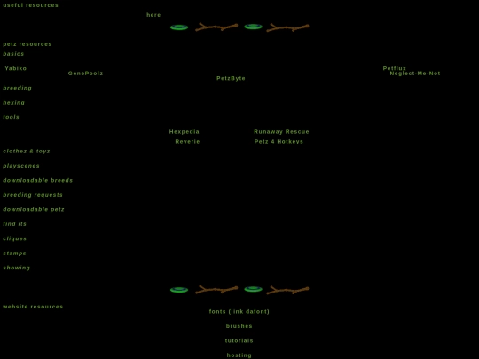 resources screenshot