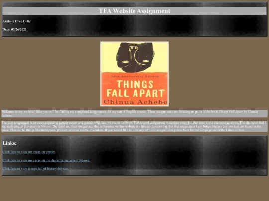 tfaHomePage screenshot