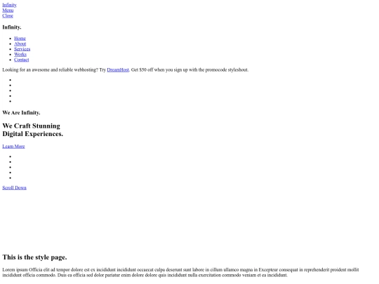 styles screenshot