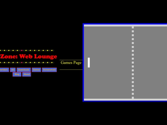 ponggame screenshot