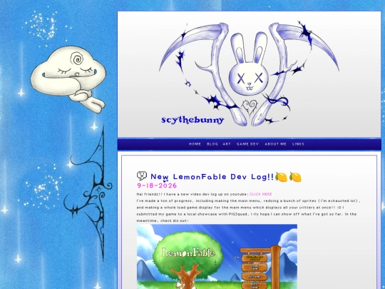 blog screenshot
