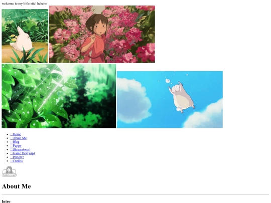 about-me screenshot
