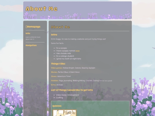 subpages/about-me screenshot