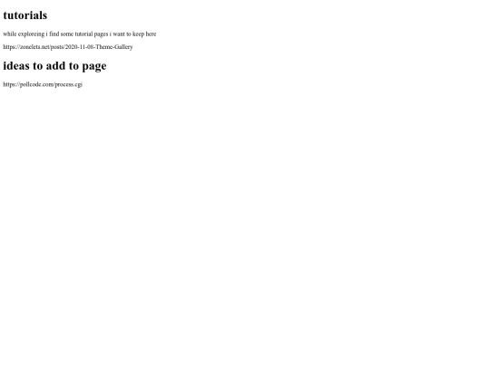 tutorials screenshot