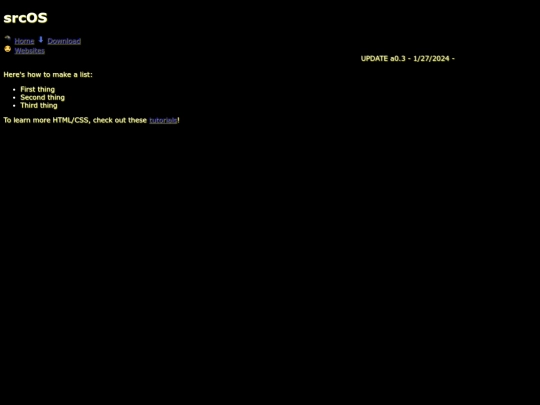 index screenshot