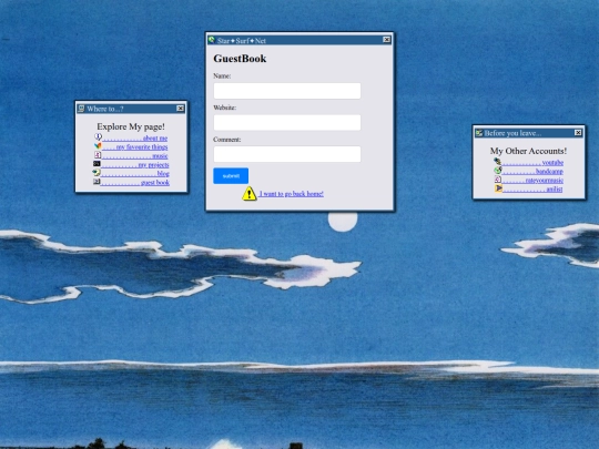 guestbook screenshot