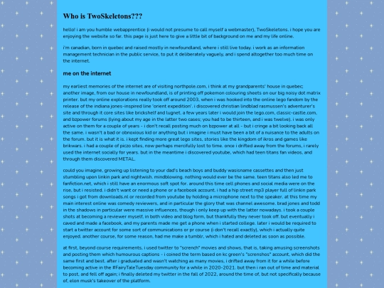 about/aboutme screenshot