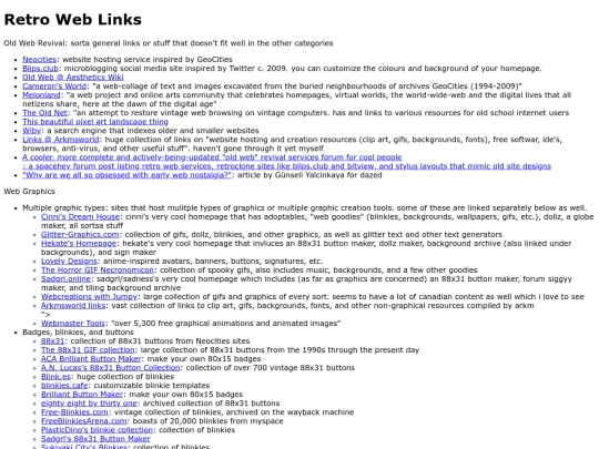 linkspage/weblinks screenshot