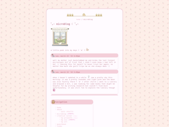 microblog screenshot