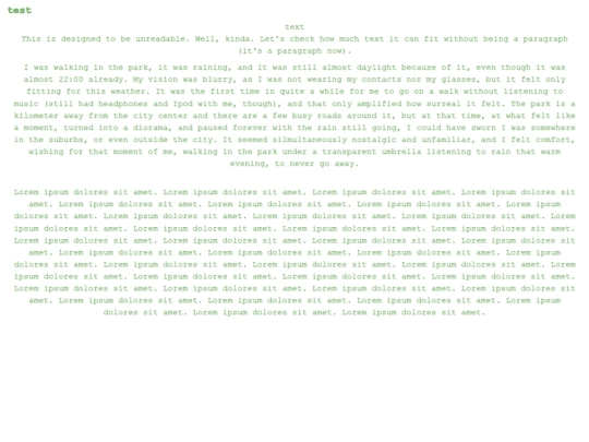logs/test screenshot