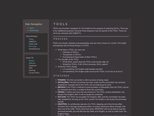 heartstrings/tools screenshot