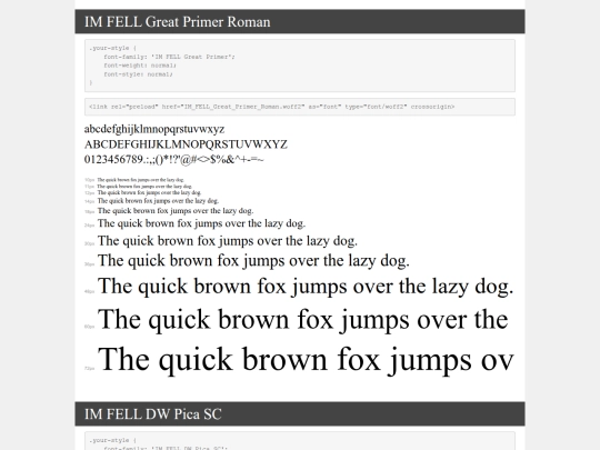 fonts/demo screenshot