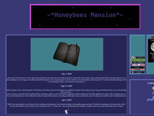 blogdiary screenshot
