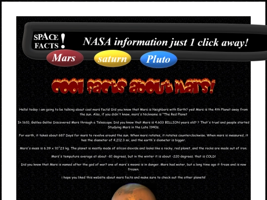 mars screenshot
