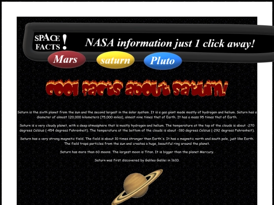 saturn screenshot