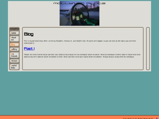 blog/page/1 screenshot