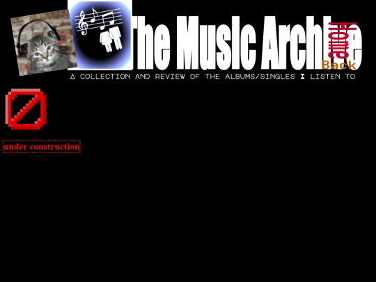 musicpage screenshot